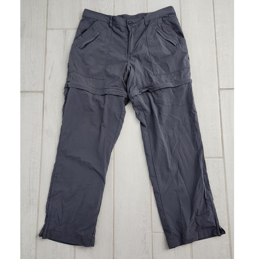 Cabelas Womens sz14 Zip Convertible Hiking Pants Shorts Outdoor Fishing Camping